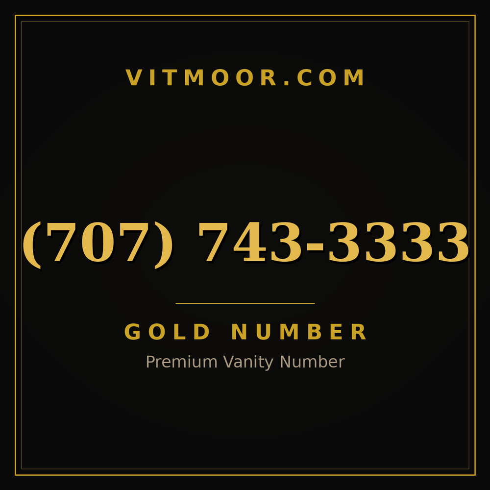 707 743-3333