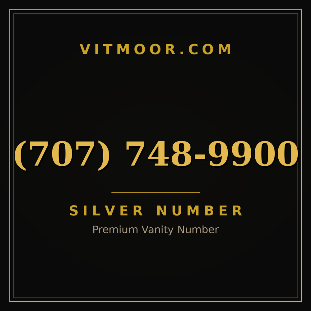 707 748-9900