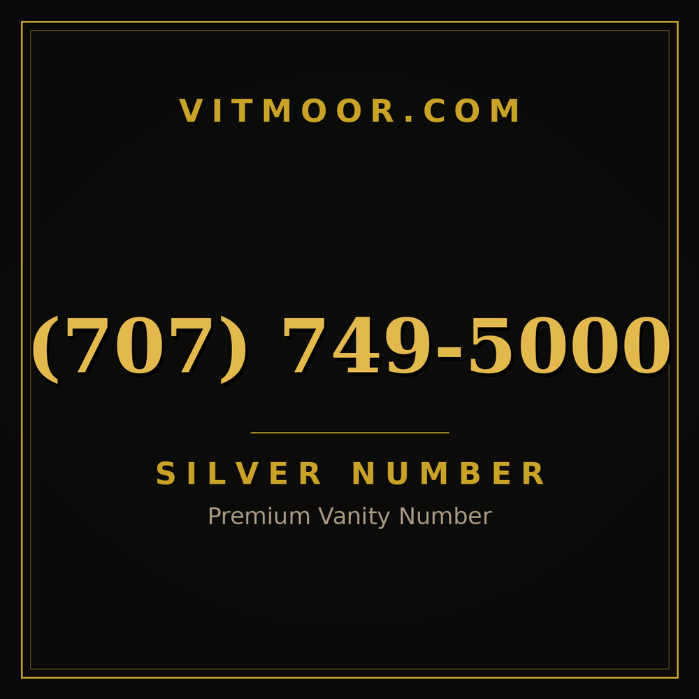 707 749-5000