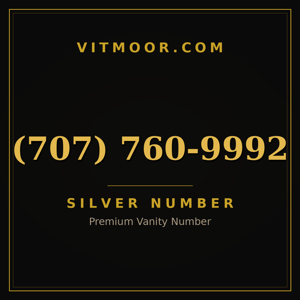 707 760-9992
