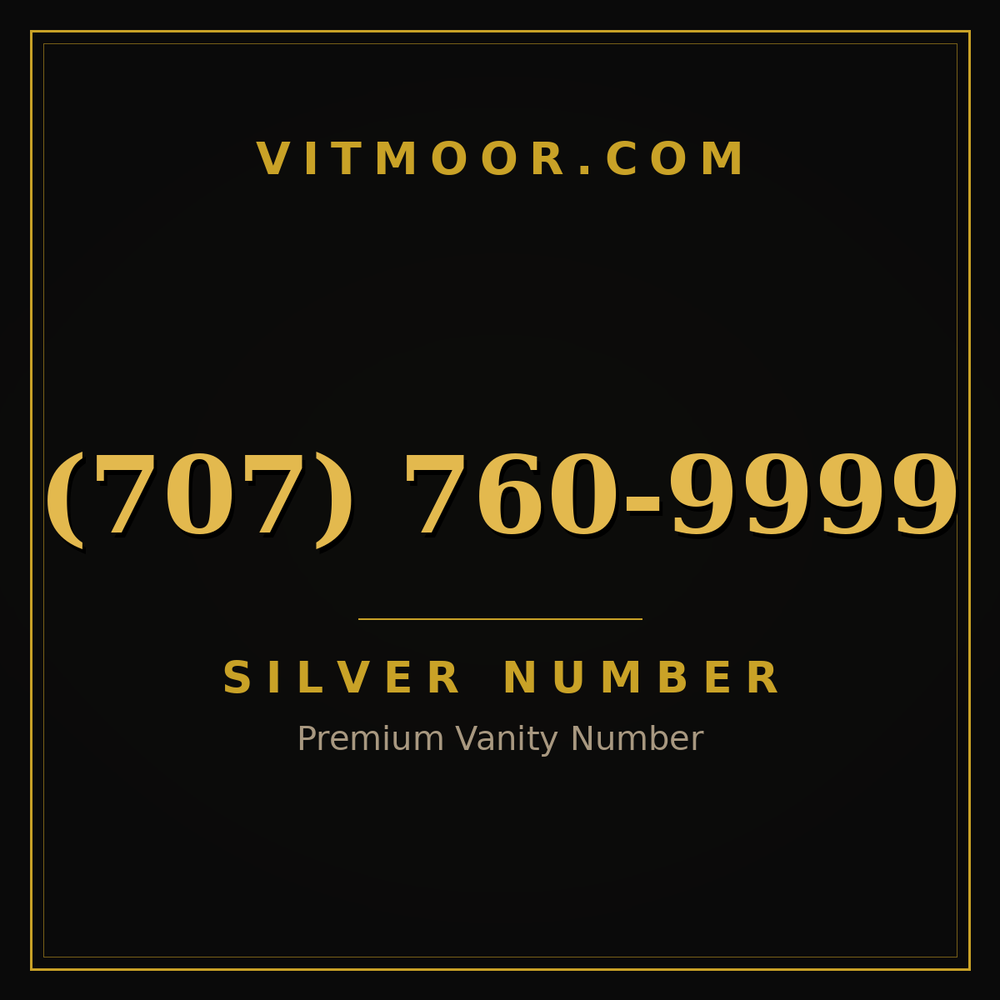 707 760-9999