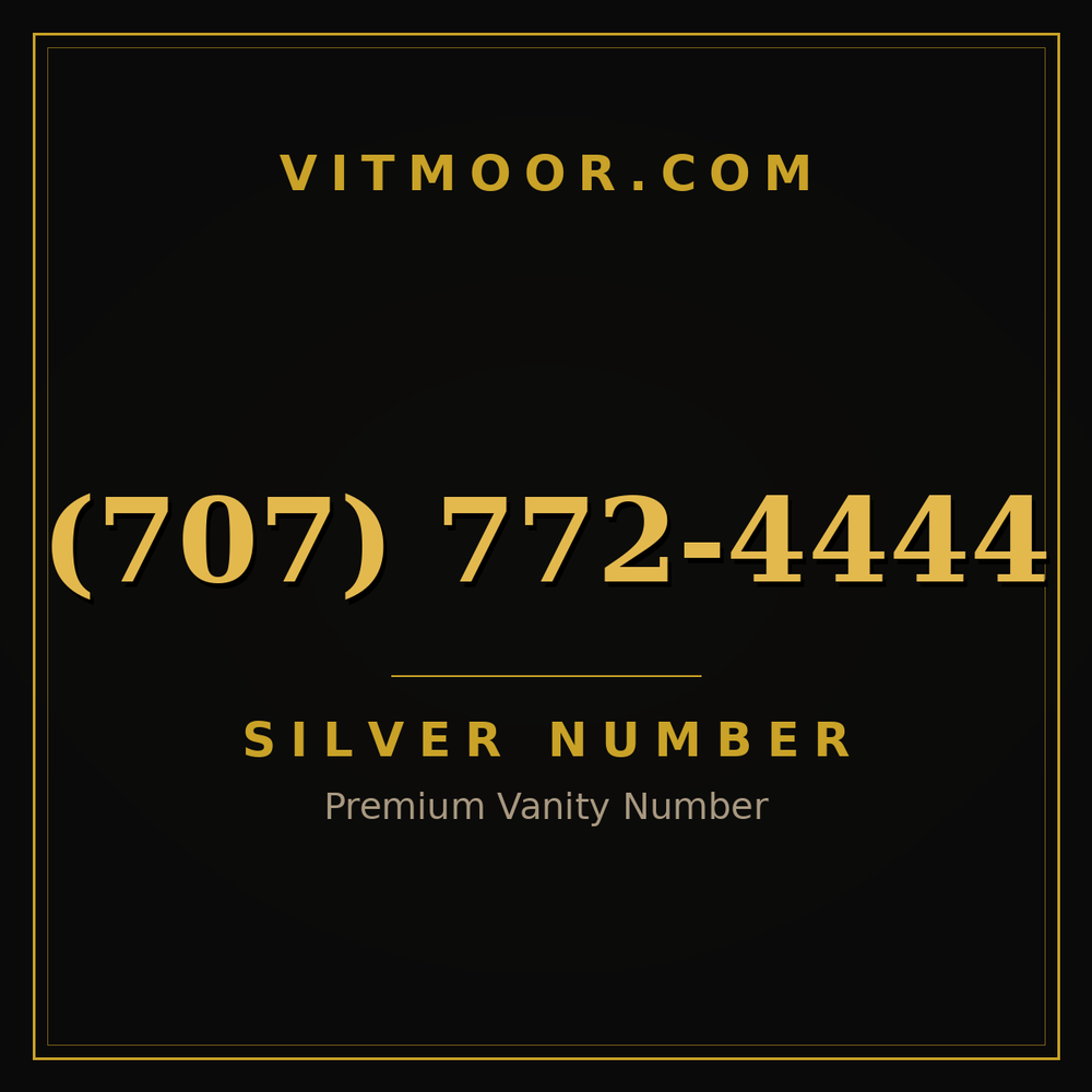 707 772-4444