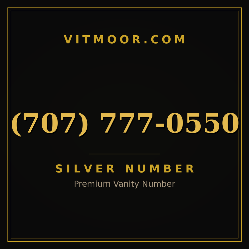 707 777-0550