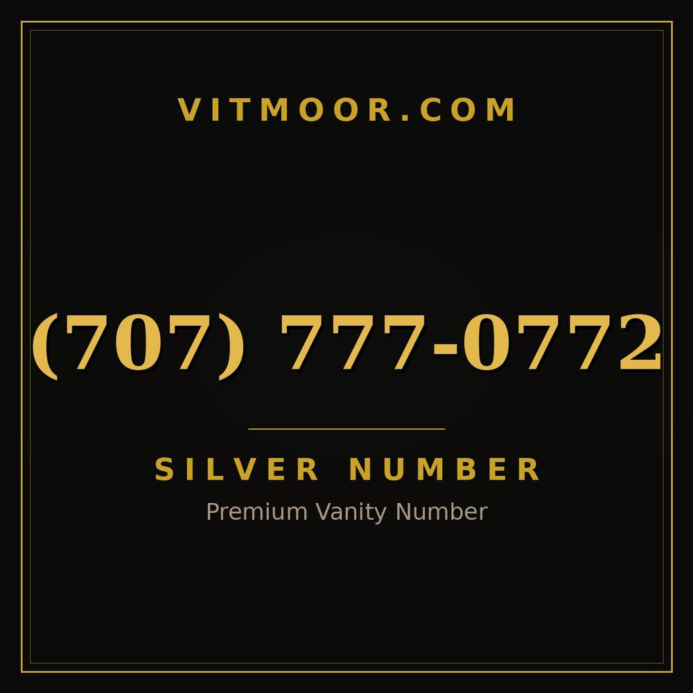 707 777-0772