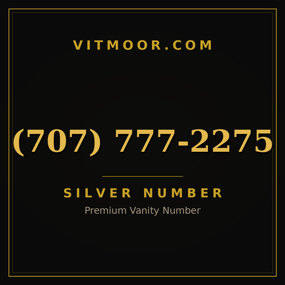 707 777-2275