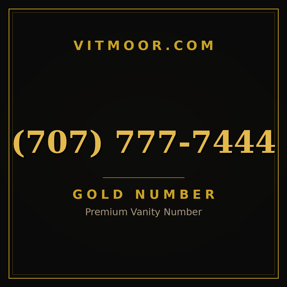 707 777-7444