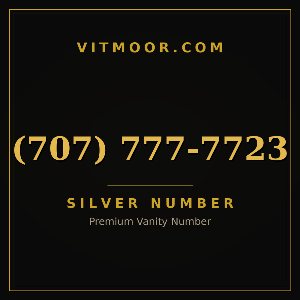 707 777-7723