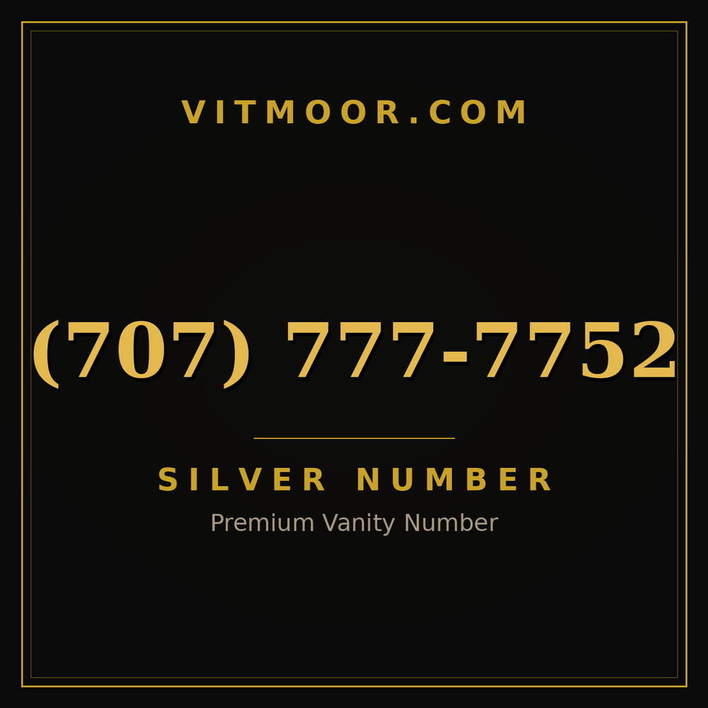 707 777-7752