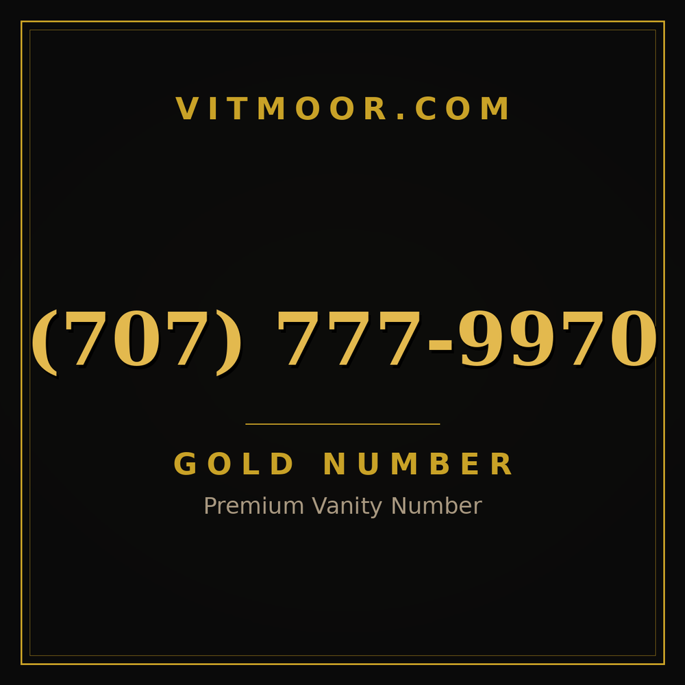 707 777-9970