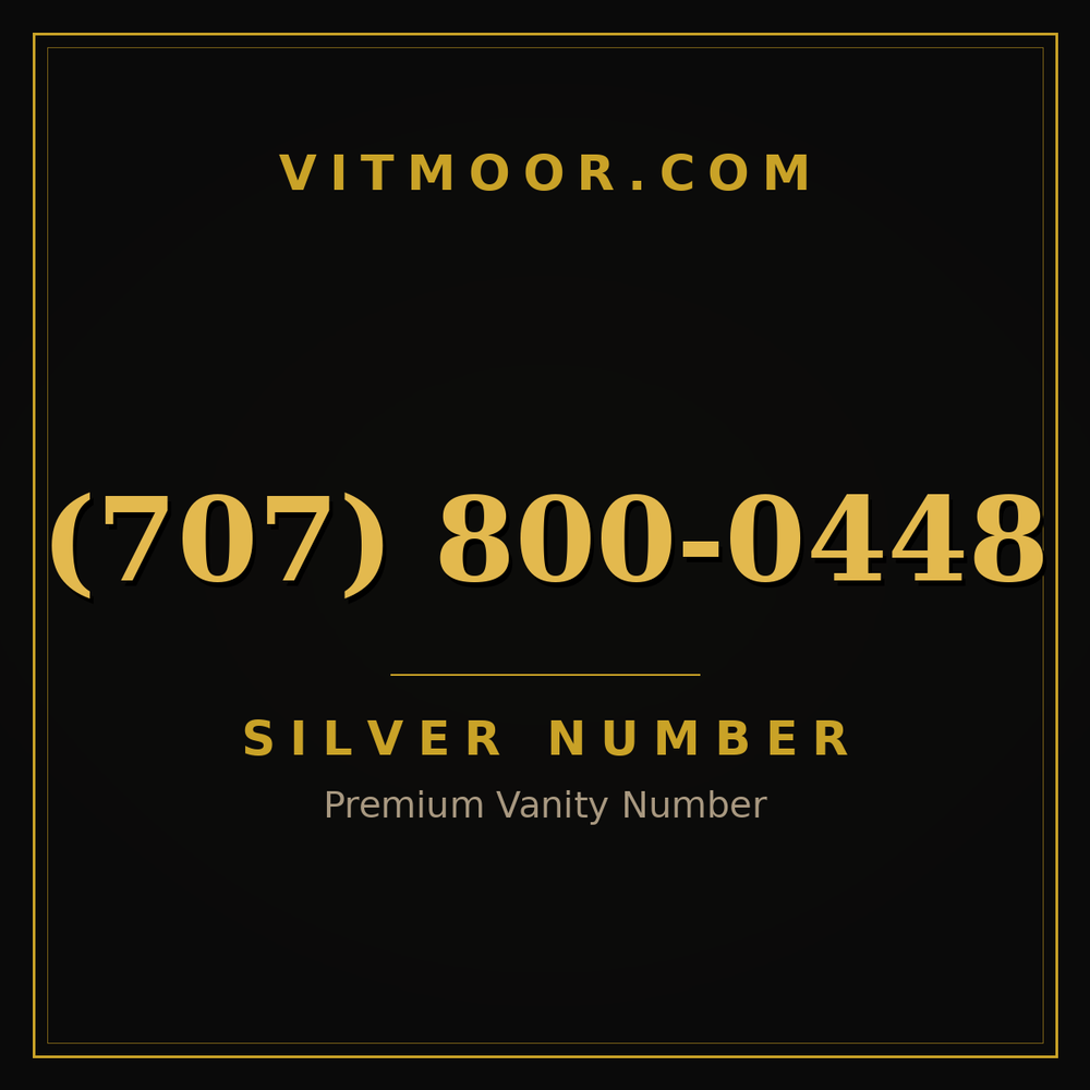 707 800-0448