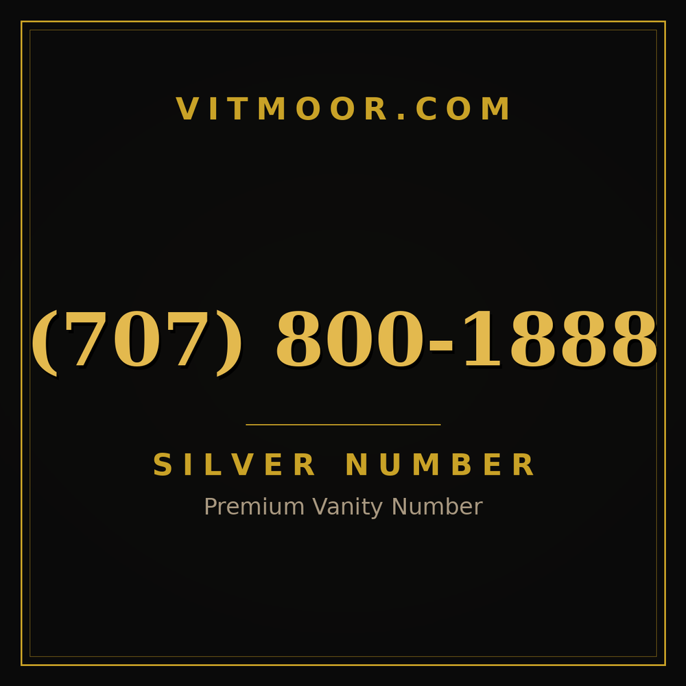 707 800-1888