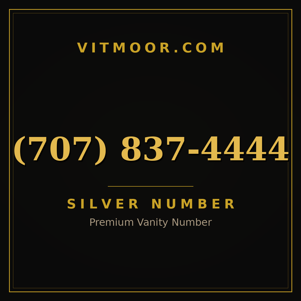 707 837-4444