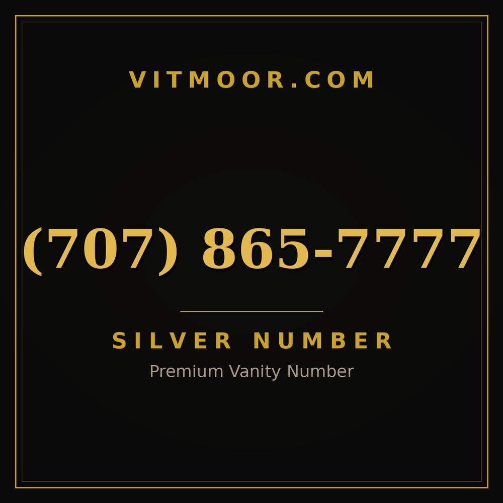 707 865-7777