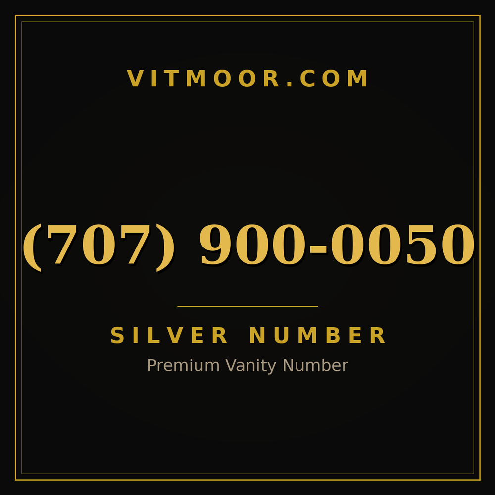 707 900-0050