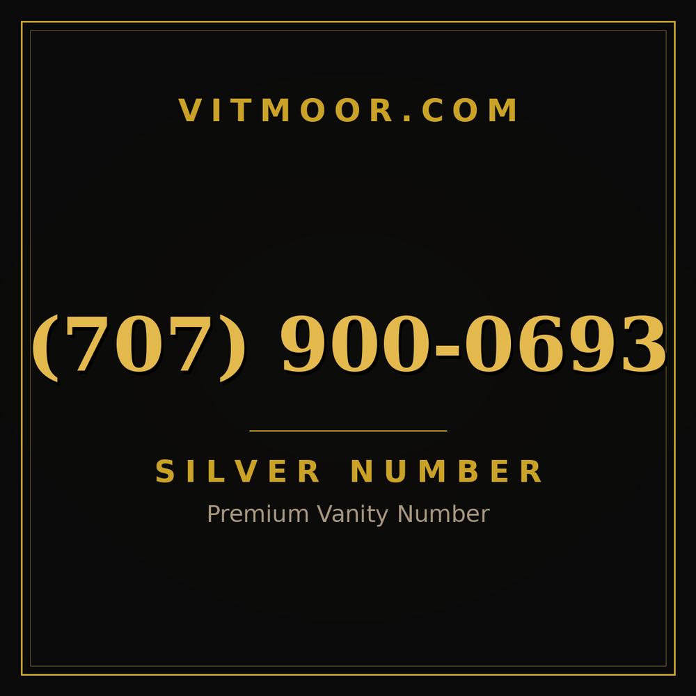 707 900-0693