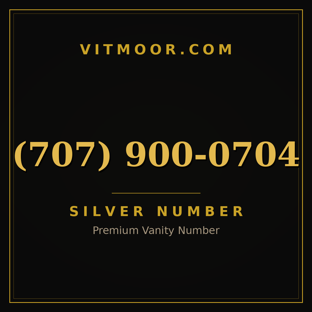 707 900-0704