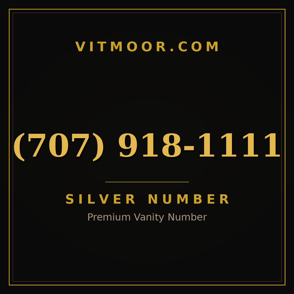 707 918-1111