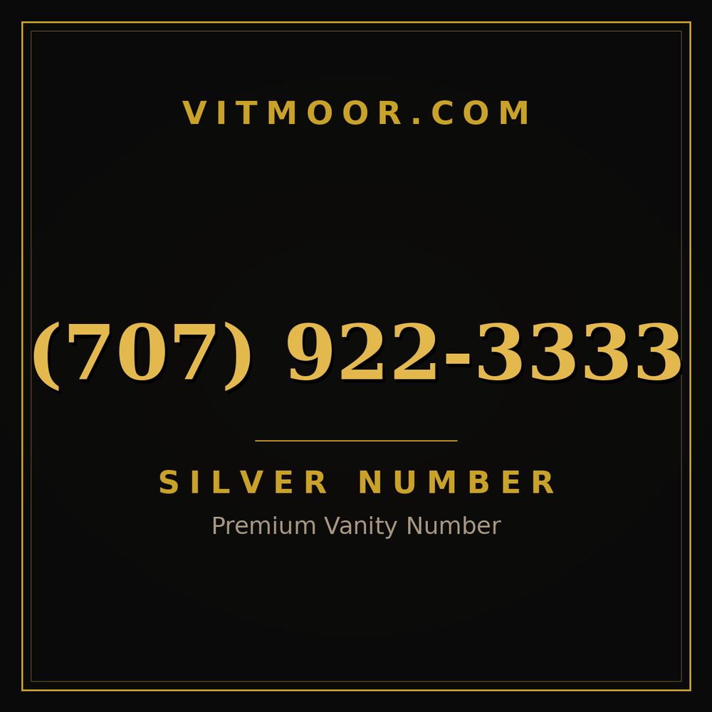 707 922-3333