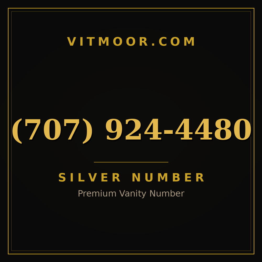 707 924-4480