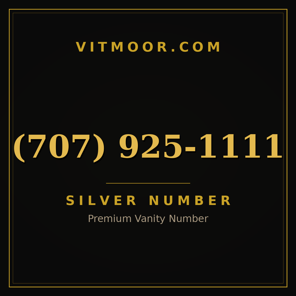 707 925-1111