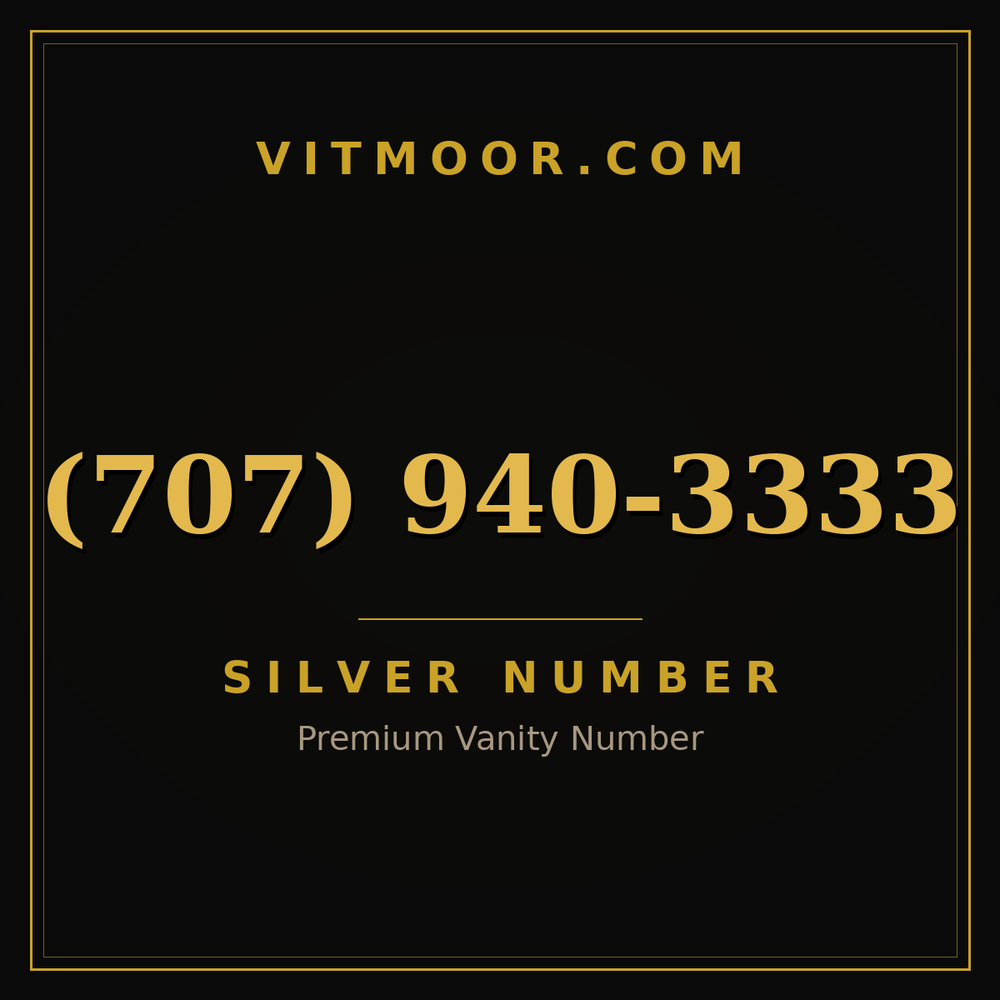 707 940-3333