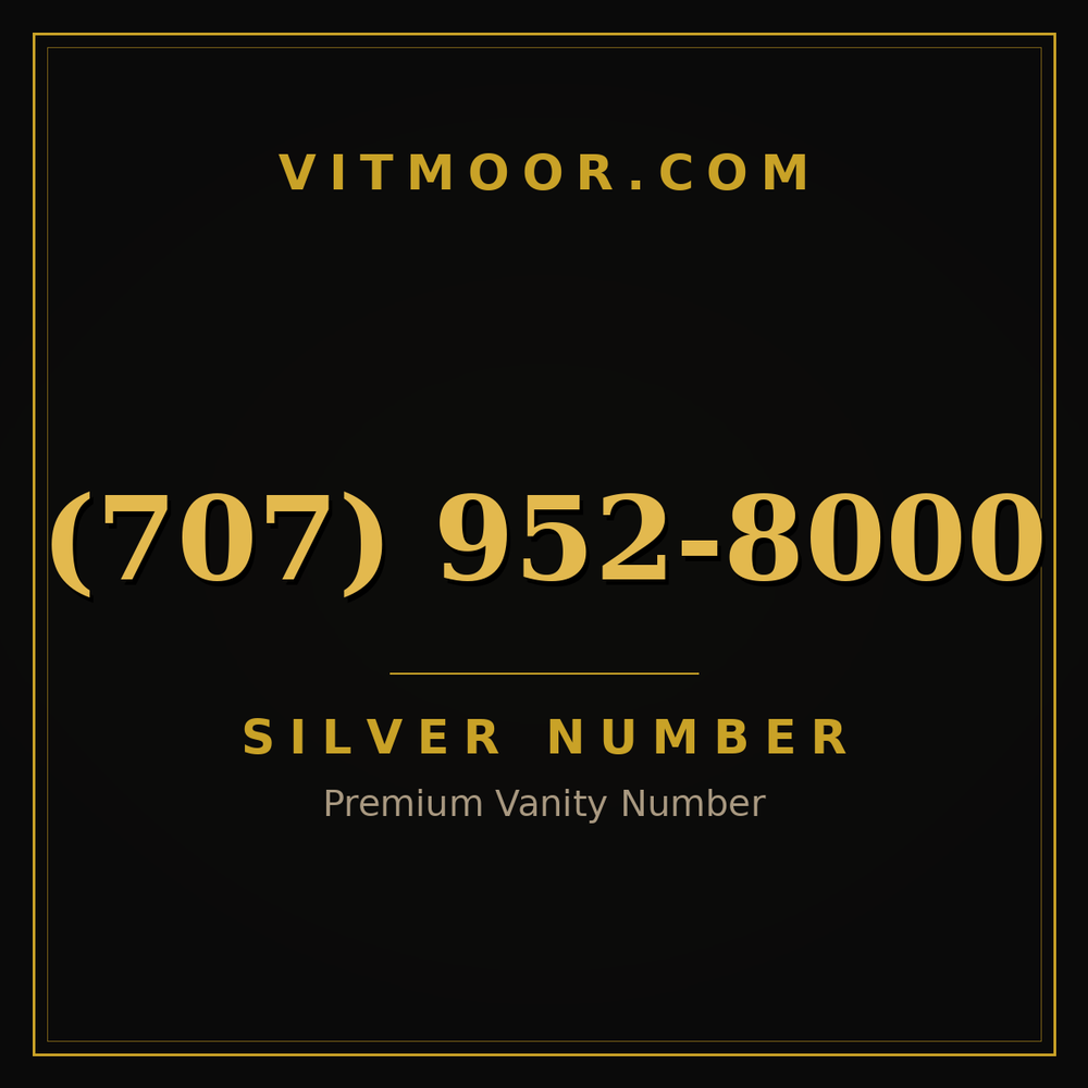 707 952-8000