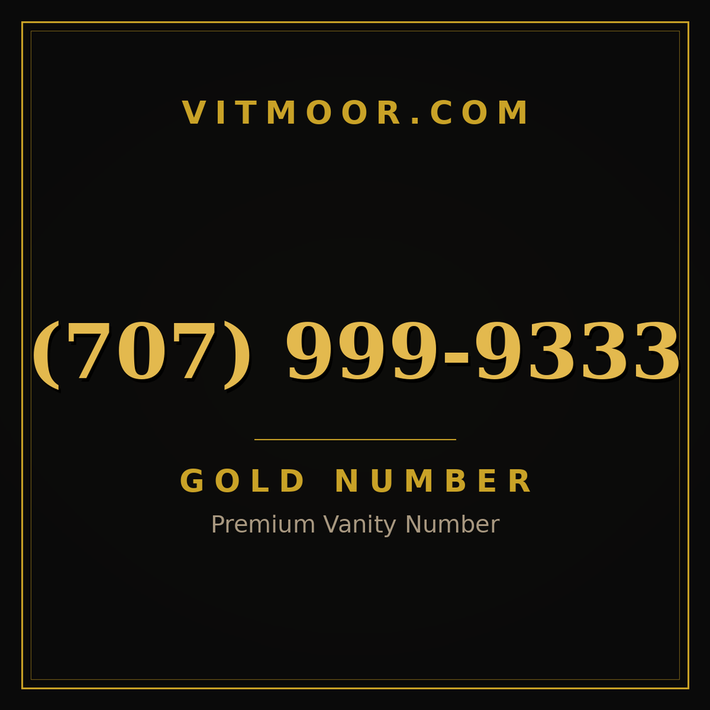707 999-9333