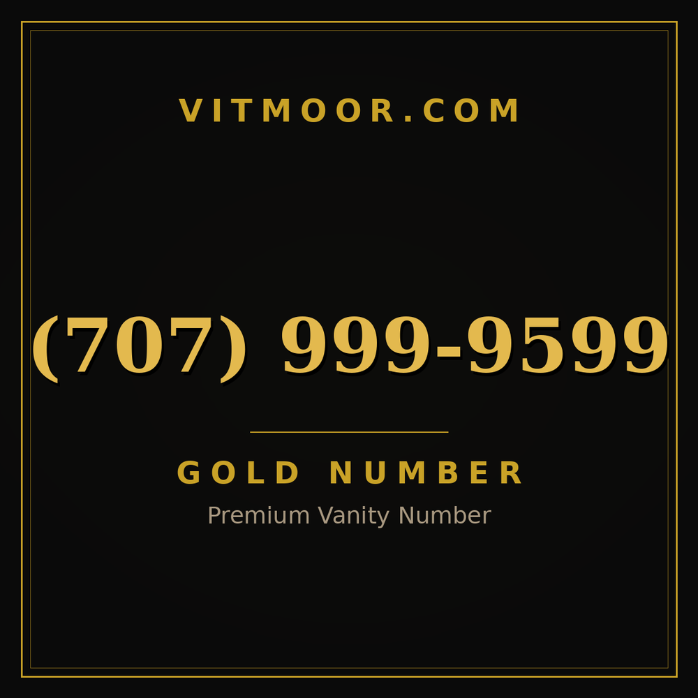707 999-9599