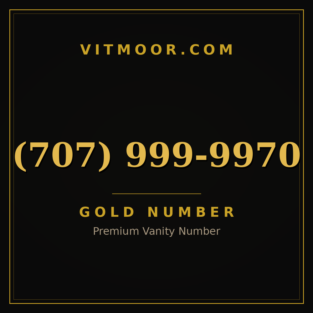 707 999-9970