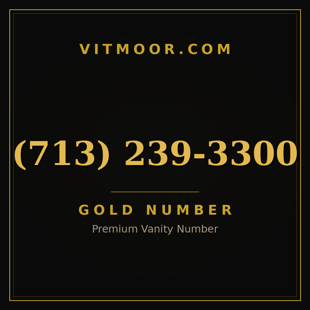 713 239-3300