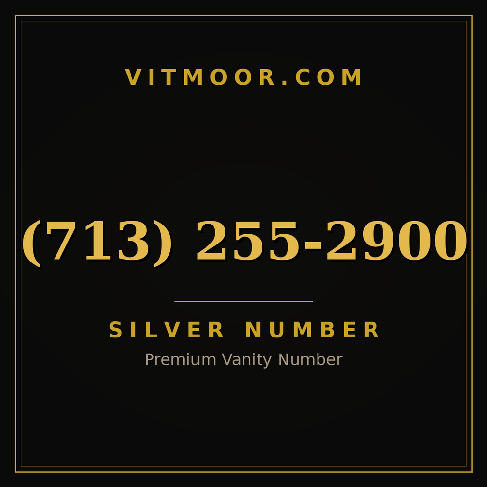 713 255-2900