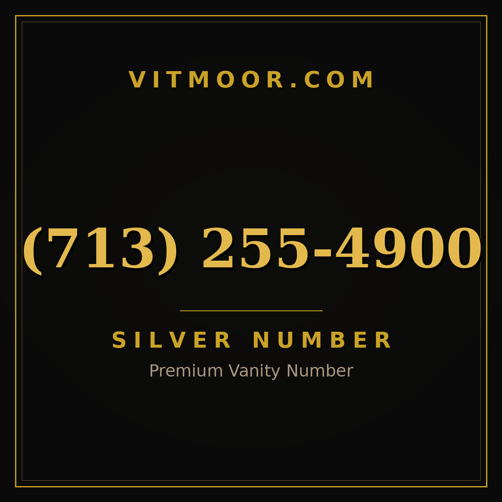 713 255-4900
