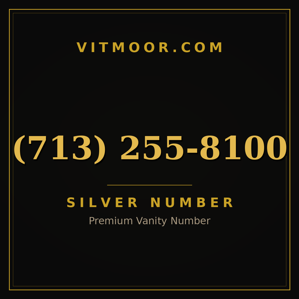 713 255-8100