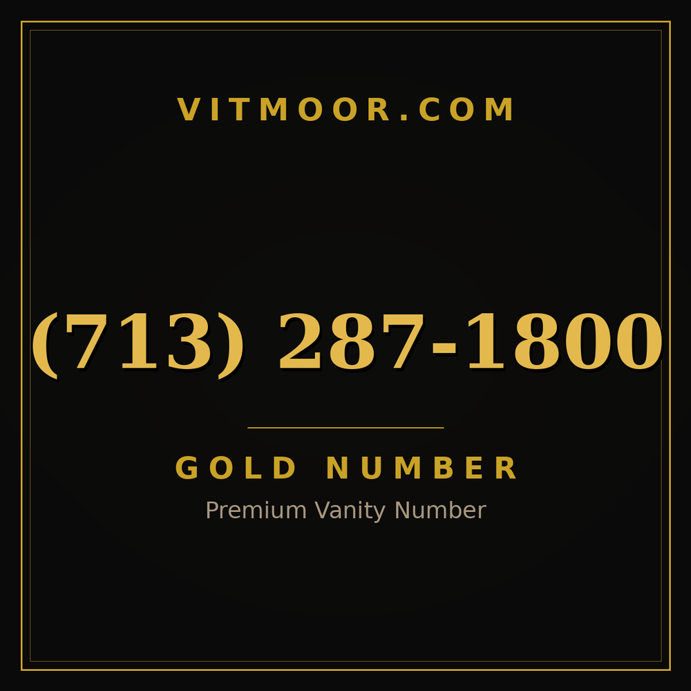 713 287-1800