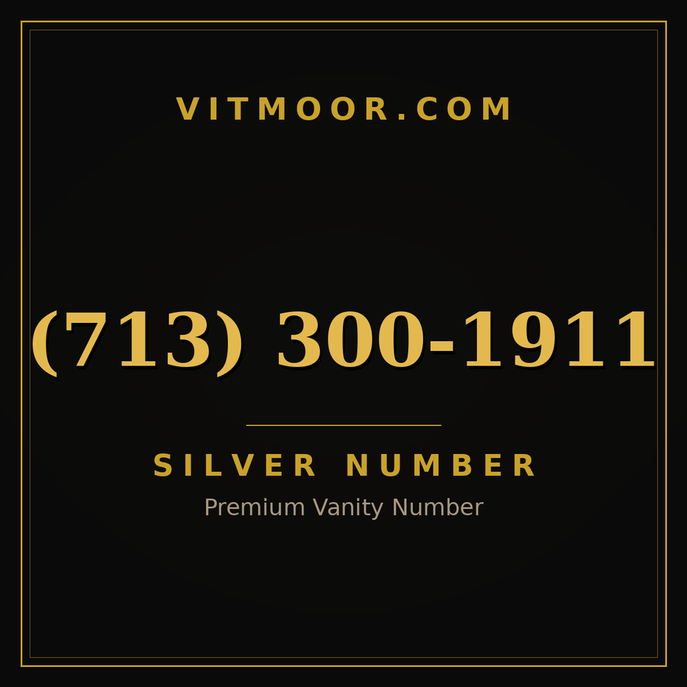 713 300-1911