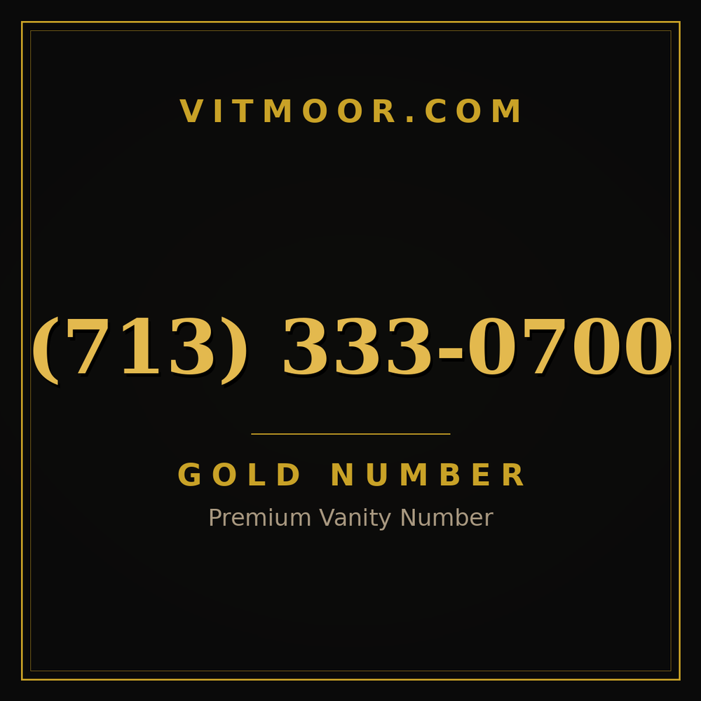 713 333-0700