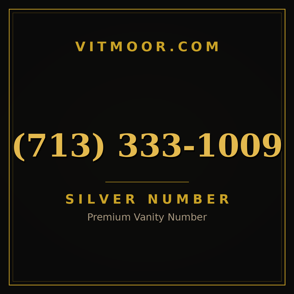 713 333-1009