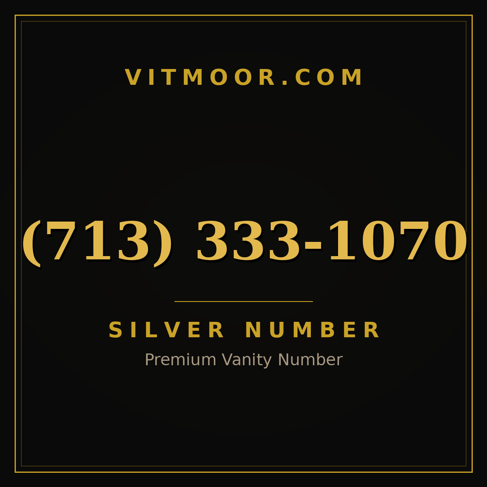 713 333-1070