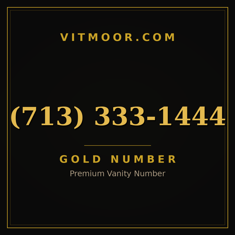 713 333-1444