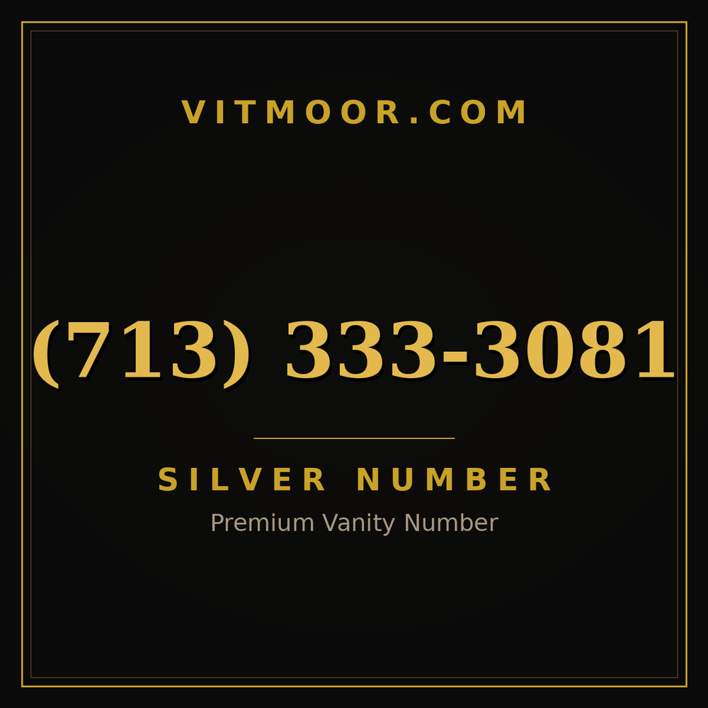 713 333-3081