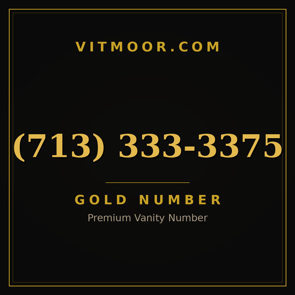 713 333-3375