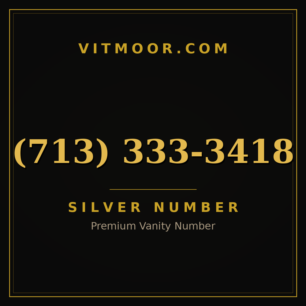 713 333-3418