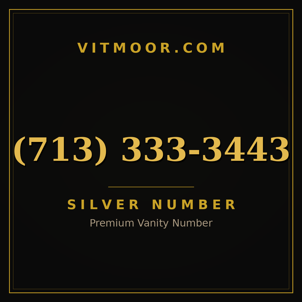 713 333-3443