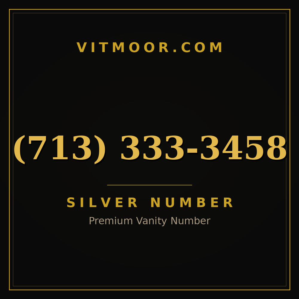 713 333-3458