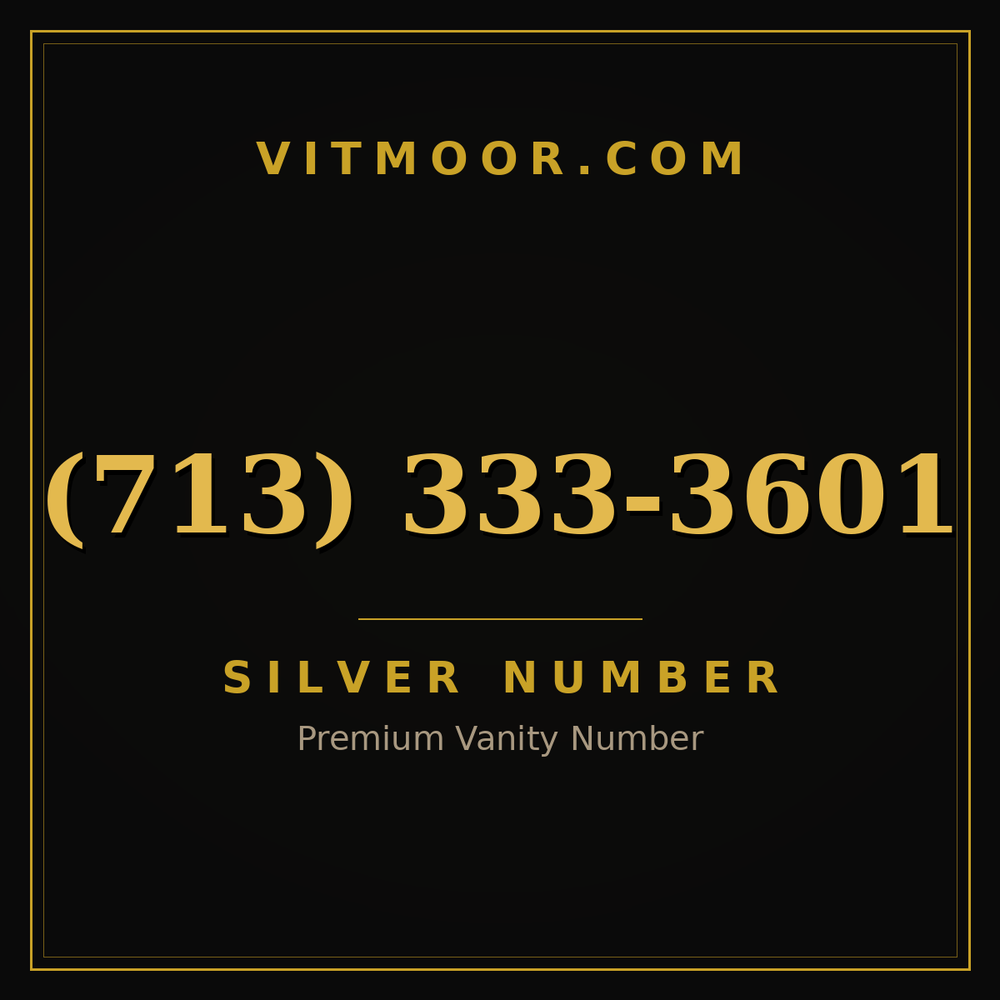 713 333-3601