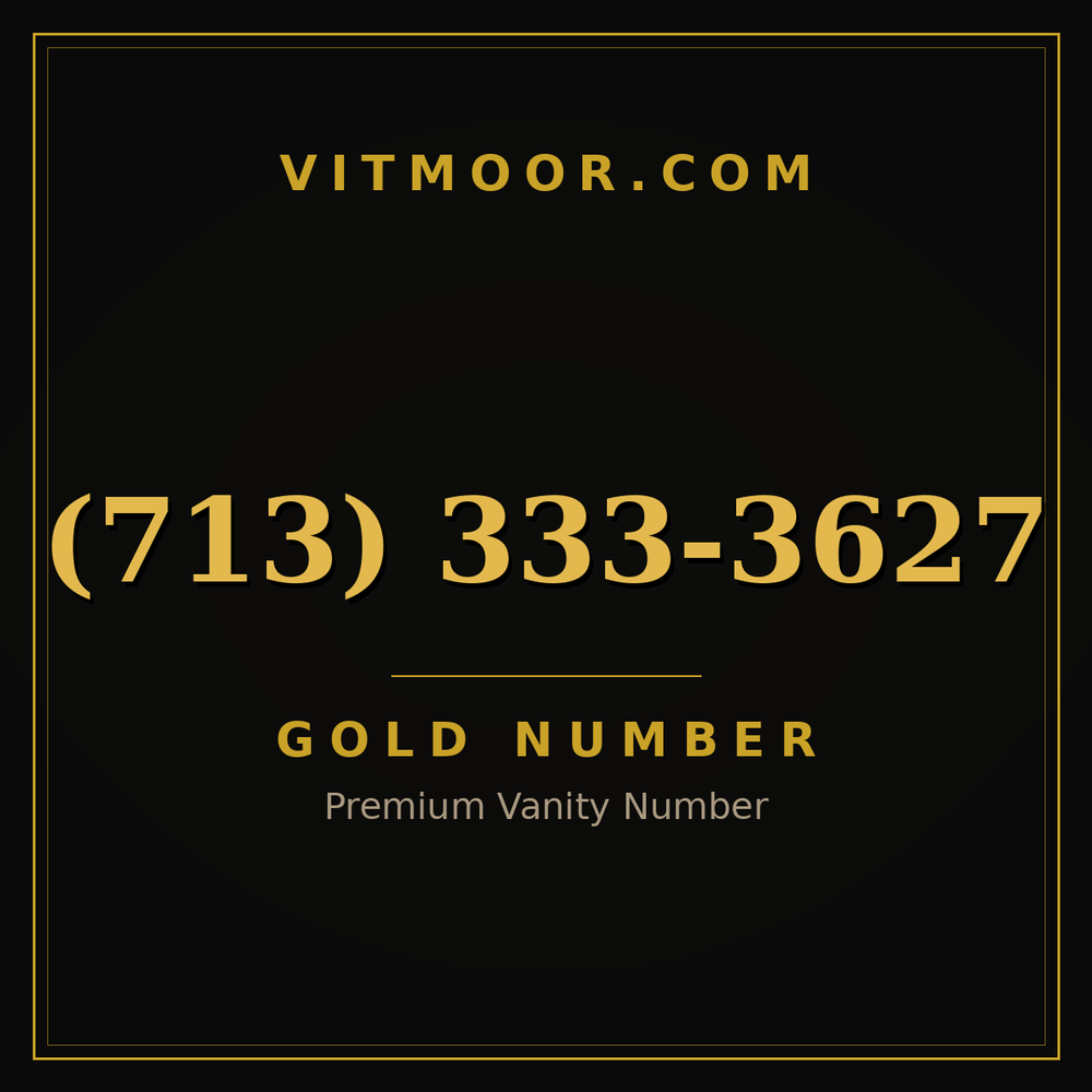 713 333-3627