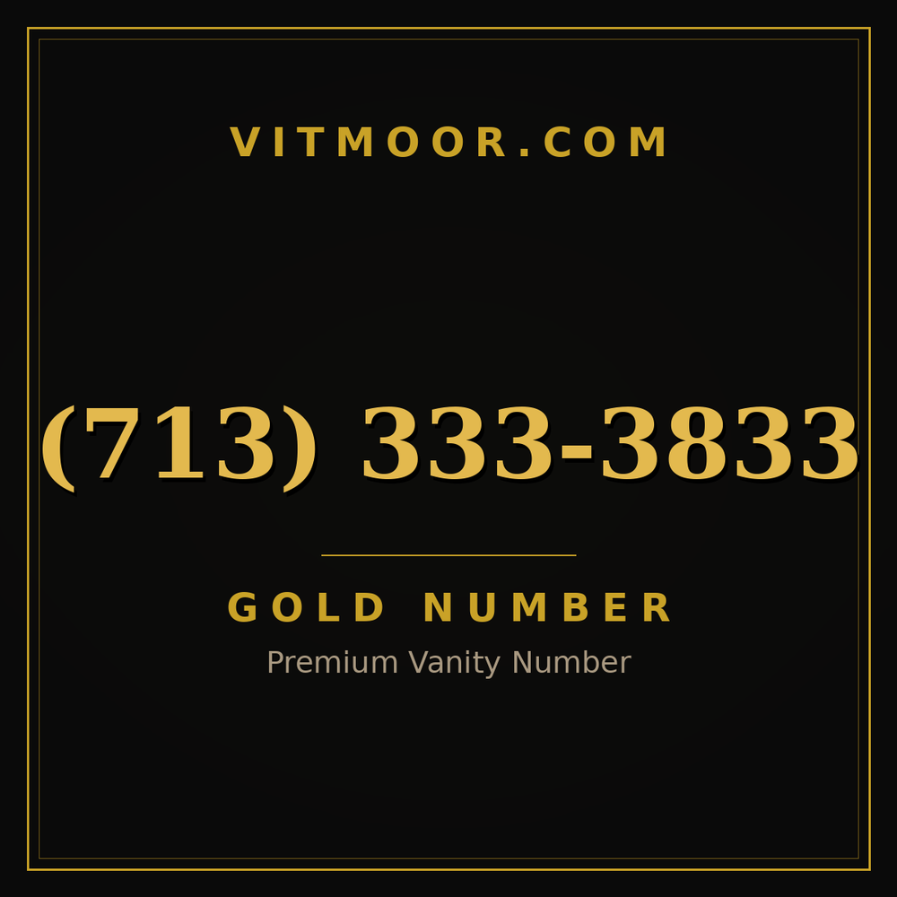 713 333-3833