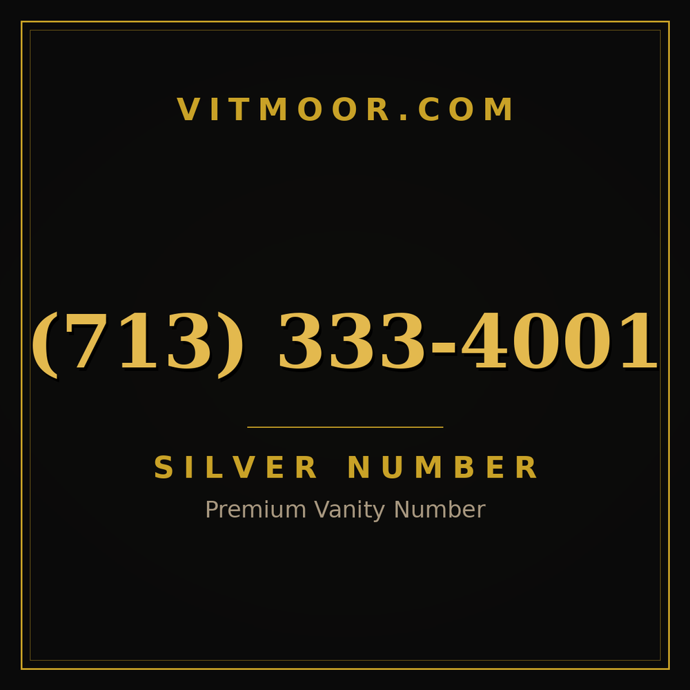 713 333-4001