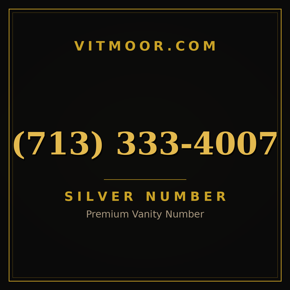 713 333-4007