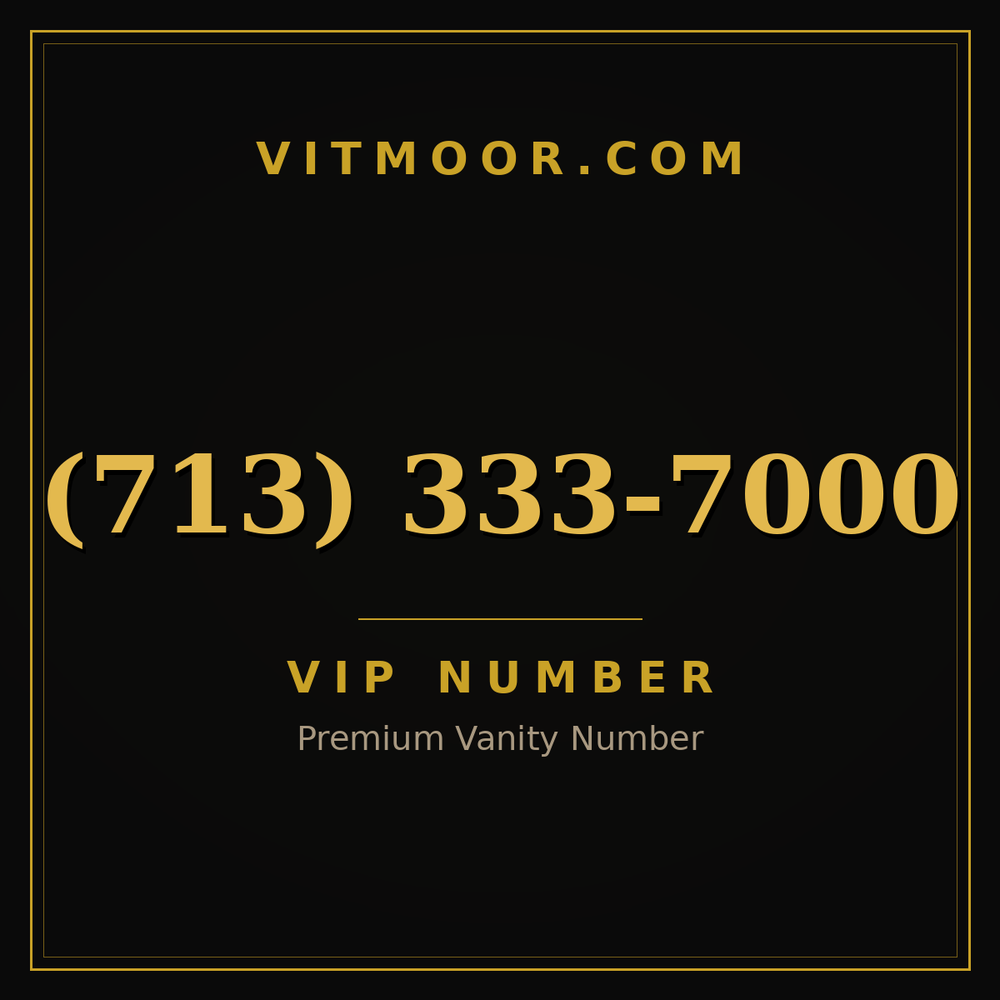 713 333-7000
